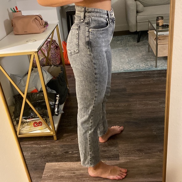 rag & bone grey wash jeans - Picture 6 of 7